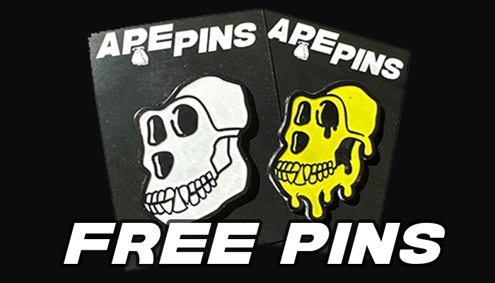 FREE BAYC & MAYC Pins – Ape Pins